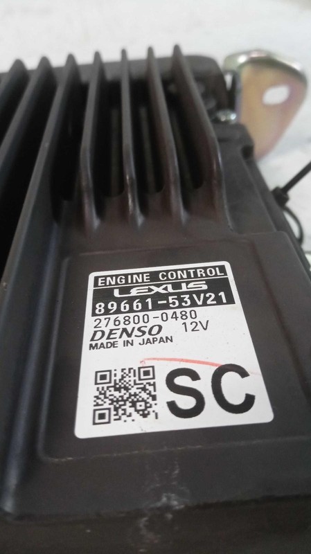 2018 Lexus IS300 Engine Control Module ECM OEM 8966153V20 Blue 93K Miles