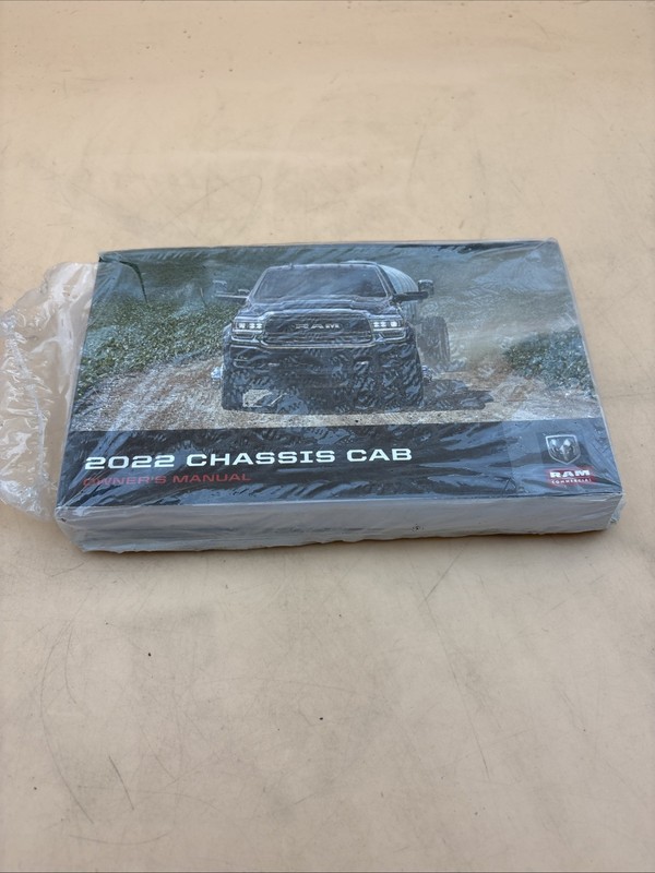 2022 RAM CHASSIS CAB OWNERS MANUAL Includes ALL With Free Shipping