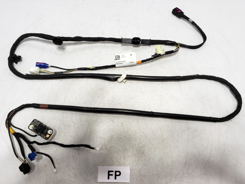 ✅20-24 OEM Tesla Model Y Front Windshield Rear View Mirror Triple Camera Harness