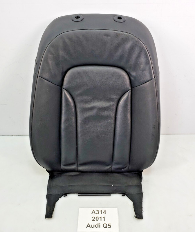 ✅ 09-12 OEM Audi Q5 Front Right Passenger Seat Upper Cushion Cover Black NOTE*