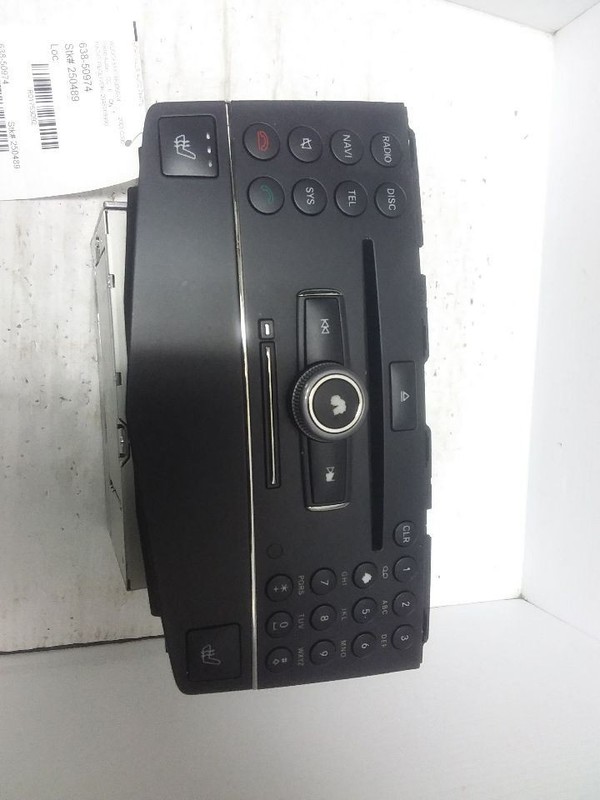 Radio Receiver Navigation 204 Type C230 Fits 08 MERCEDES C-CLASS 2048709990