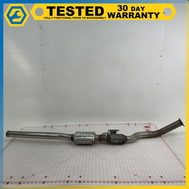 11-12 Audi A8 Quattro 4.2L LEFT DRIVER SIDE EXHAUST MUFFLER PIPE OEM