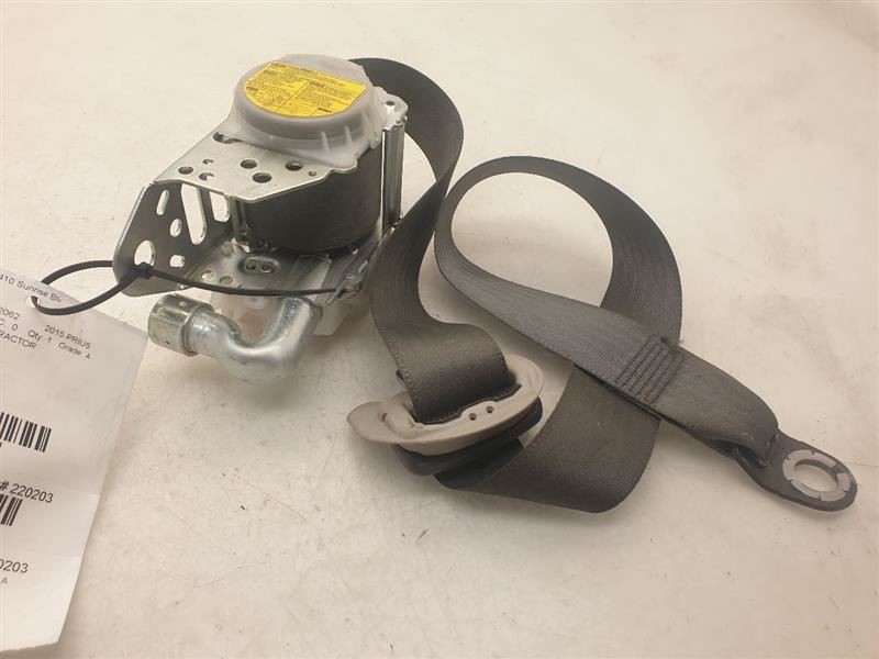 14-15 TOYOTA PRIUS PASSENGER SIDE FRONT SEAT BELT ASSEMBLY