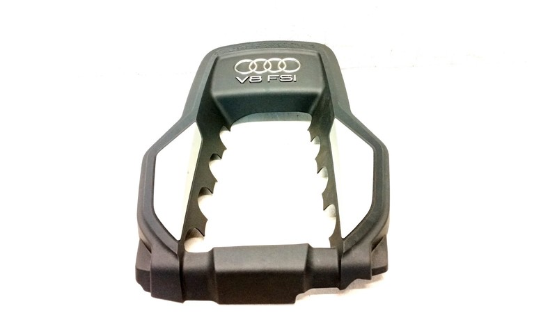 08-12 AUDI 8T S5 4.2 QUATTRO ENGINE MOTOR TOP COVER PLASTIC PANEL TRIM OEM 06302