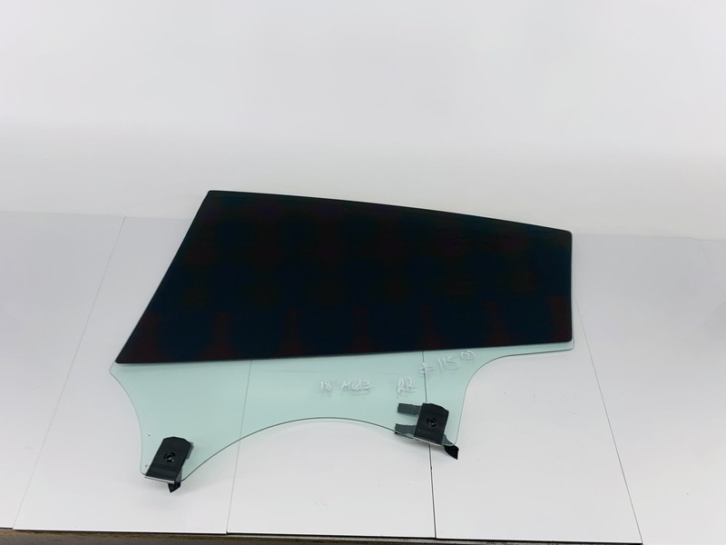 17-23 TESLA MODEL 3 REAR RIGHT PASSENGER SIDE DOOR SHELL WINDOW GLASS OEM #115