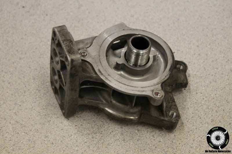 2007 KAWASAKI ZX 600 P NINJA OIL COOLER CASE MOUNT SUPPORT OEM ZX6R ZX600 07