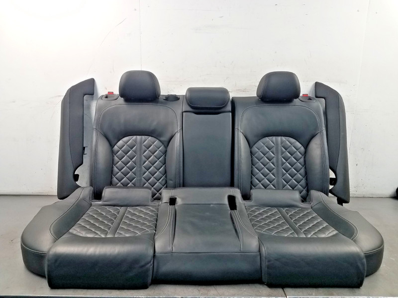 2014 Audi S6 Quattro C7 Leather Rear Seat Set #1779 Q3