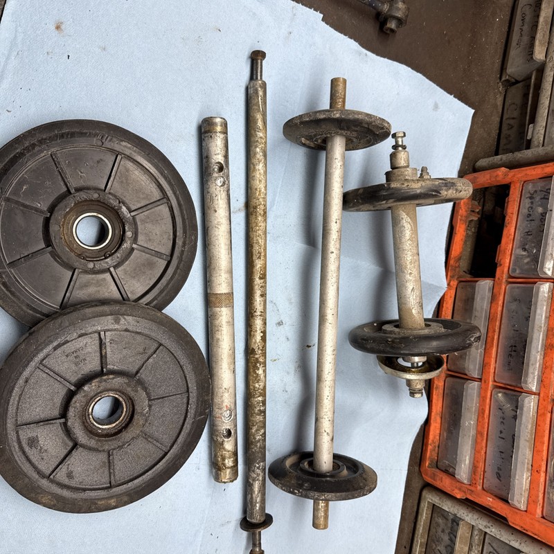 1979 Moto-ski Grand Prix Special Vintage Snowmobile Rear Skid Suspension Parts