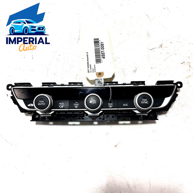 2018-2020 HONDA ACCORD AC HVAC HEATER CLIMATE TEMPERATURE CONTROL SWITCH OEM
