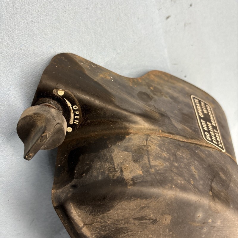 1972 - 73? Vintage Yamaha GP292B Snowmobile Belt Cover Clutch Guard Good