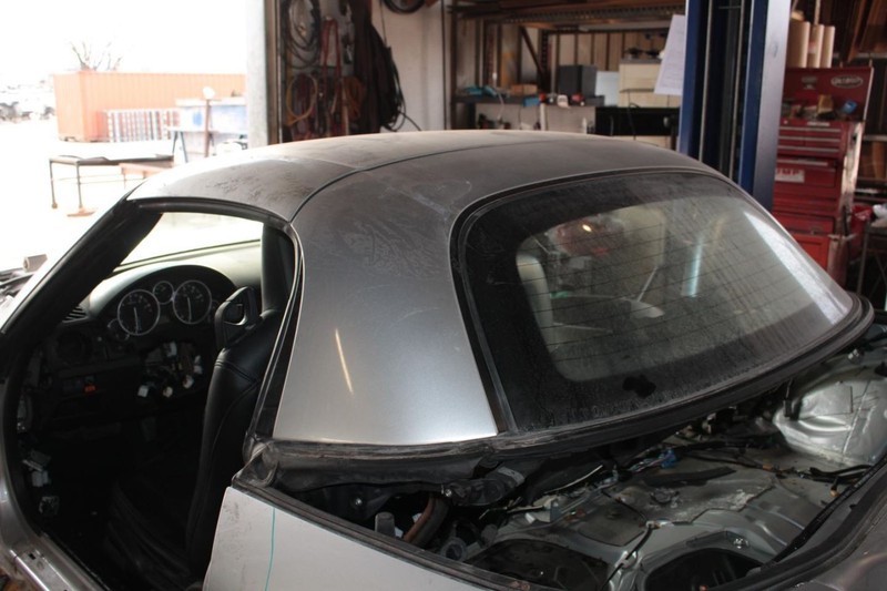 07-15 Mazda Mx-5 Miata NC Silver Retractable Hard Top