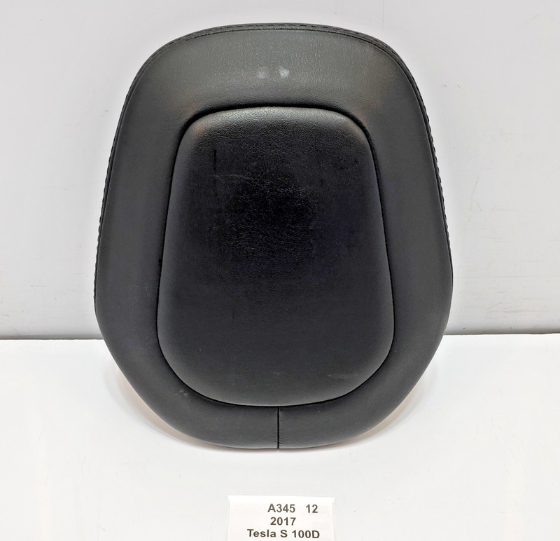 ✅ 2016-2020 OEM Tesla Model S Front Left Driver Side Headrest Black Leather*