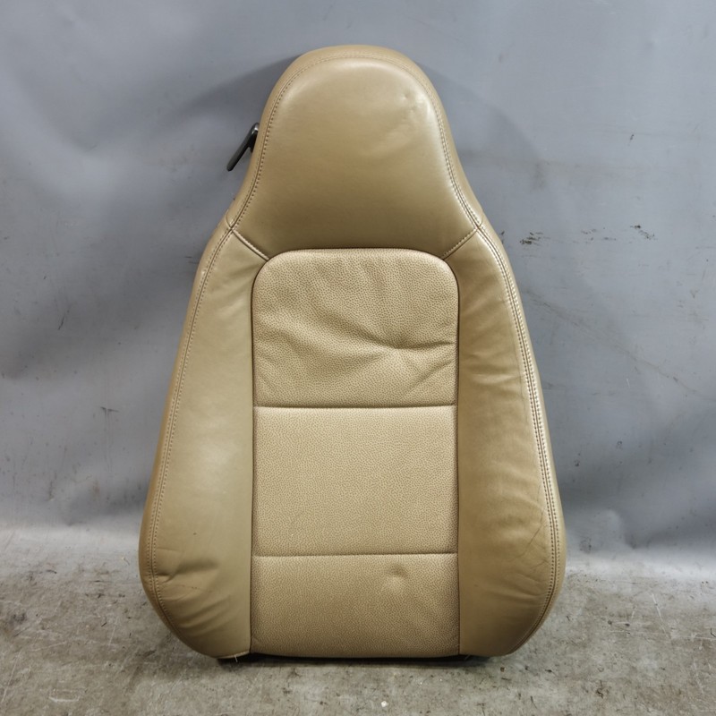 99-00 BMW Z3 Roadster Right Front Passenger Seat Backrest Sand Beige Leather OEM