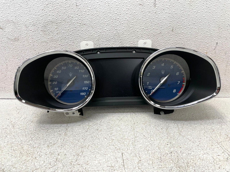 2014-2017 Maserati Quattroporte S Speedometer Instrument Gauge Cluster 1359 OEM