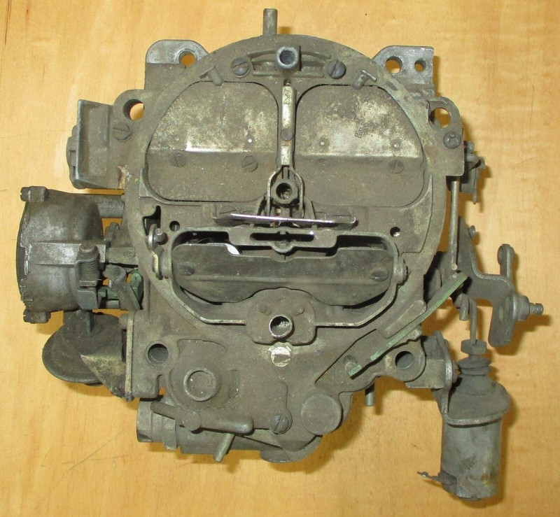 USED 4 BARREL ROCHESTER Q-JET CARBURETOR 17057504 2866 R4-M4MC 1975-77 CHEVY/GMC