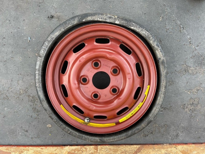 74-89 Porsche 911 944 Space Saver Vredestein Collapsible Spare Tire Wheel OEM