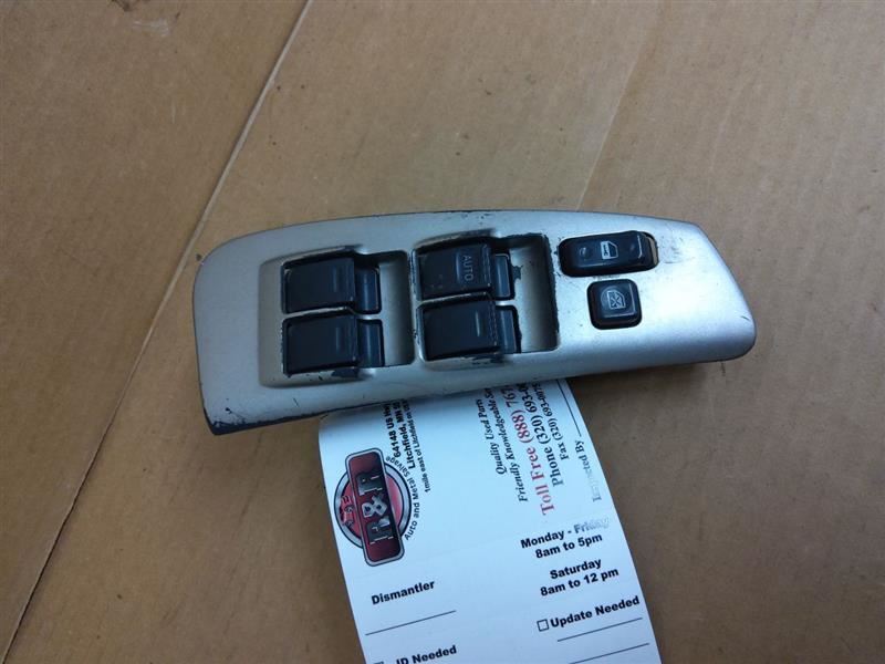 Driver Front Door Switch Driver's Lock And Window Fits 03-05 VIBE 267142