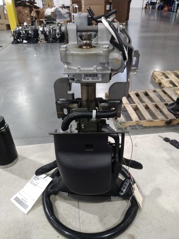 2014 Nissan Rogue OEM Steering Column - Used, 164k Miles, White Color