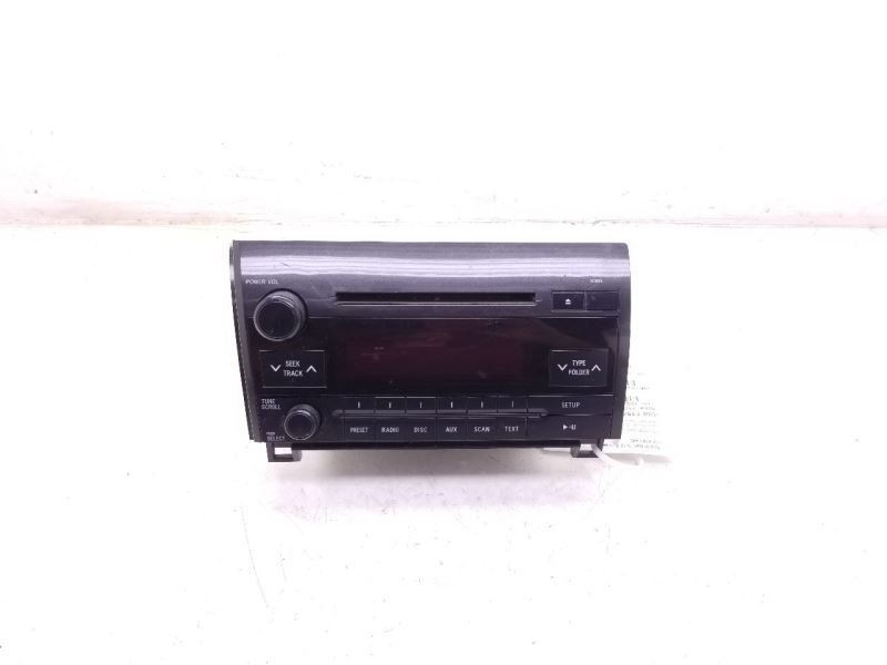 10-13 TOYOTA SEQUOIA RADIO//STEREO RECEIVER UNIT ASSEMBLY