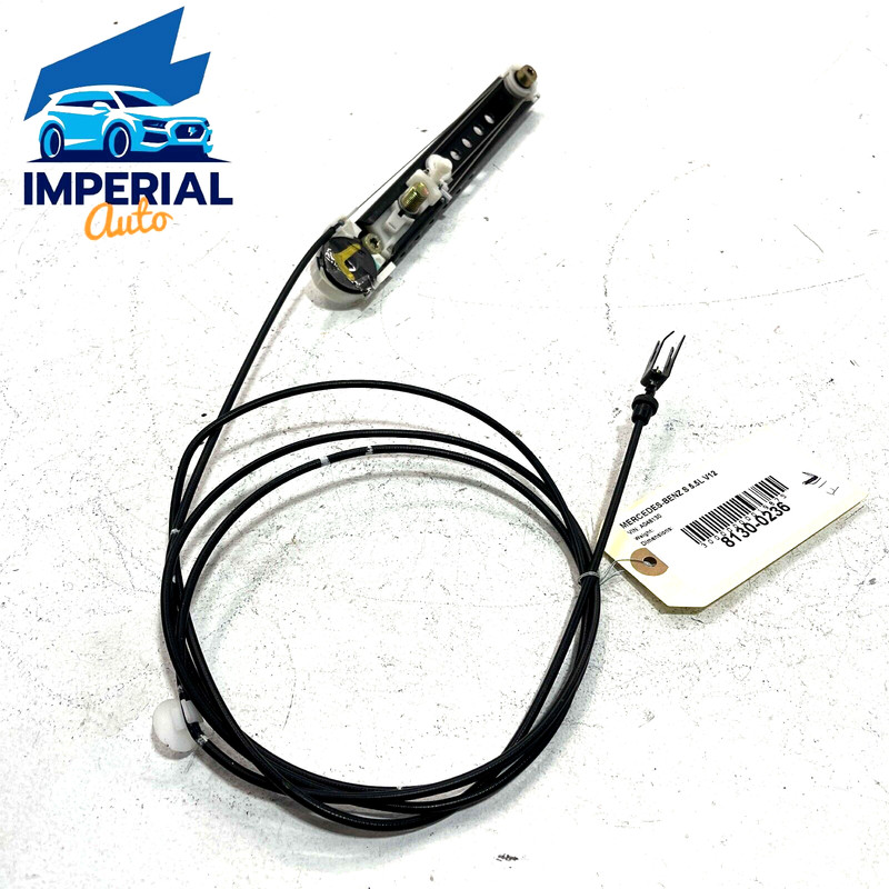 2007-2009 MERCEDES S-CLASS FRONT LEFT SIDE SEAT BELT ADJUSTER RAIL CABLE OEM