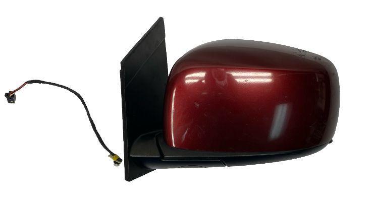 Dodge Caravan door mirror 2011 to 2020 left side power red PRV OEM 1AB731W1AD