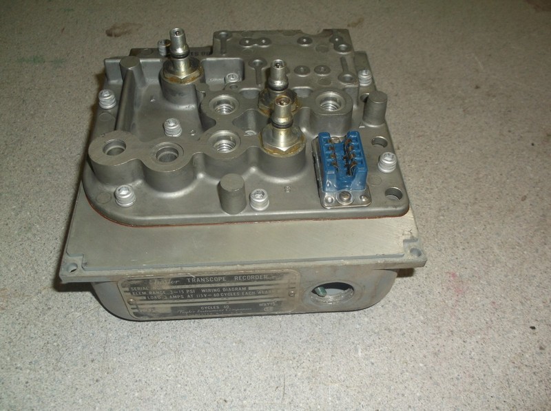 Taylor Transcope Recorder Controller 3-15 PSI Load 3 Amps @ 60 Cycles Each 5-Wat