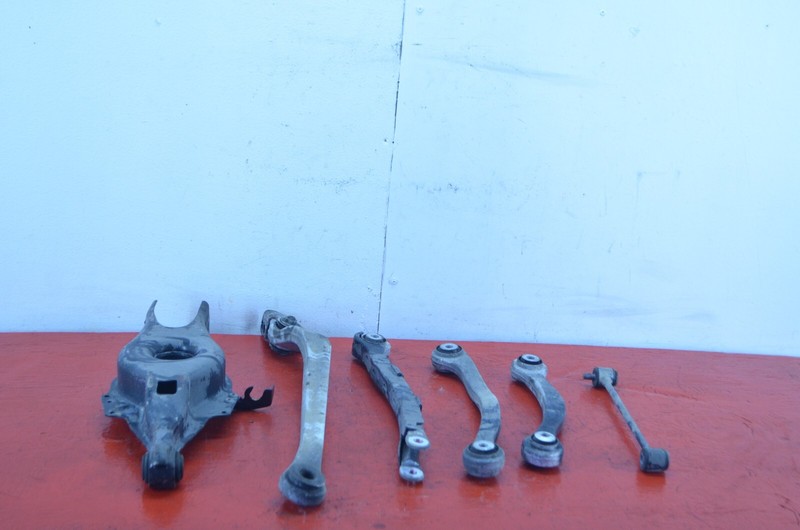 03-09 MERCEDES-BENZ W211 E500 REAR LEFT DRIVER SIDE CONTROL ARM SET OF 6 OEM
