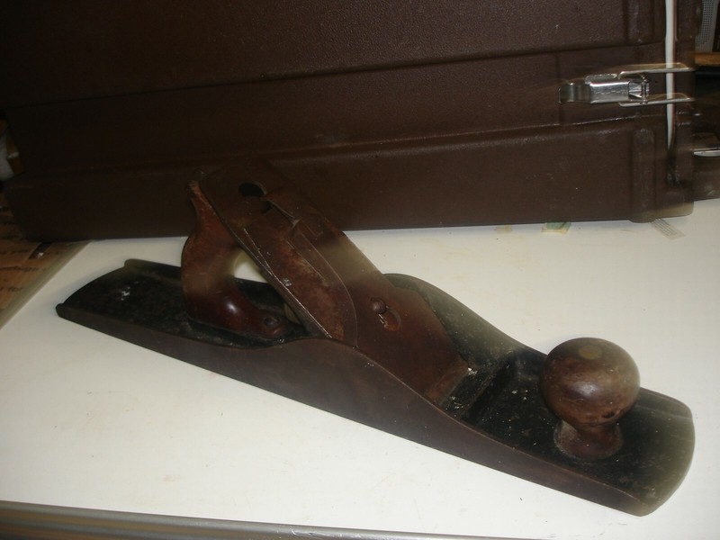 Vintage Beverly hardware Master Mechanic wood plane 17 1/2" long