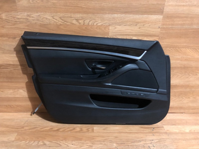 BMW OEM F10 528 535 550 M5 FRONT DRIVER SIDE INTERIOR DOOR PANEL 2011-2016