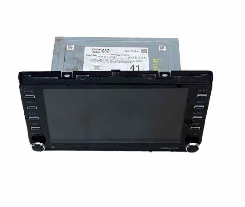 Toyota CHR radio am fm 20 21 radio screen display & receiver assy OEM 8614010100