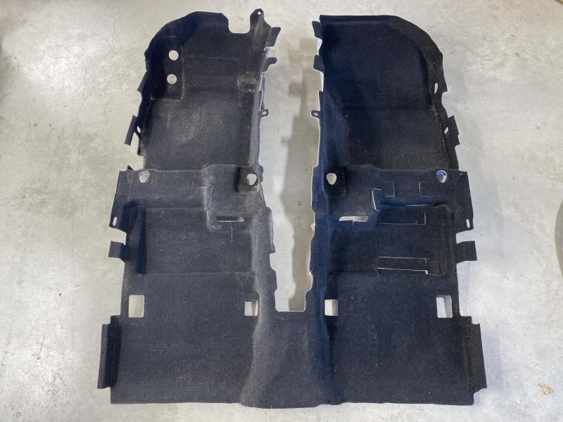 Front Floor Carpet Black 7270A026 Fits 2009 Mitsubishi Outlander 79982