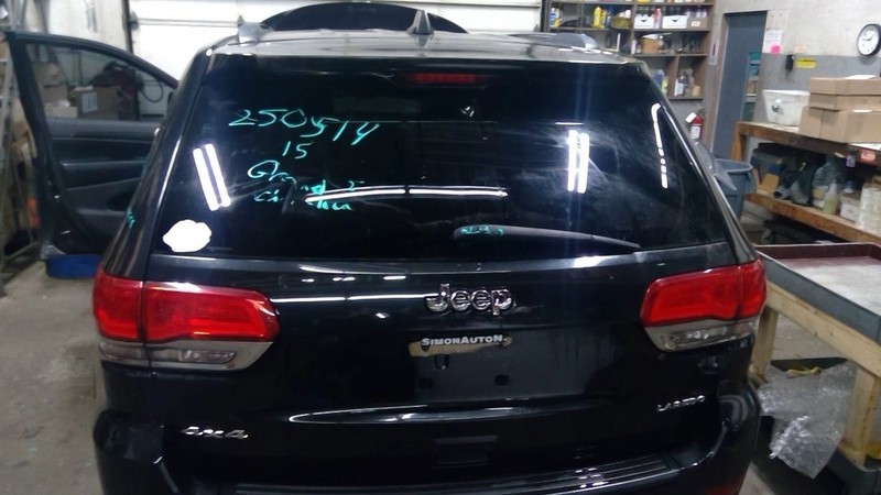 Trunk/Hatch/Tailgate Privacy Tint Glass Fits 14-16 GRAND CHEROKEE 1712401