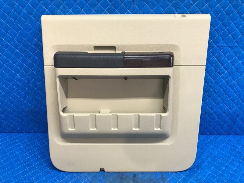 08-16 Ford F250 Super Duty Rear Left Door Panel Beige OEM Crew Lariat