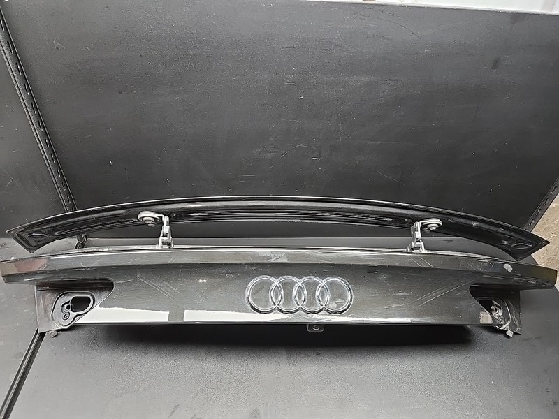 12-18 AUDI A7 RS7 4G8 REAR TRUNK LID DECK W/ SPOILER & CAMERA