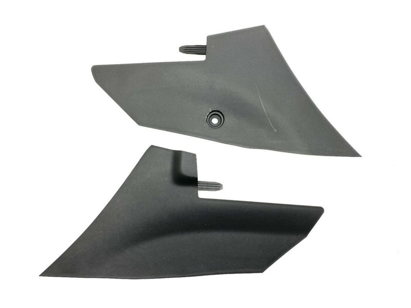 Center Console Extension Panel Trim x2 Black Fits 2013-2022 Buick Encore 87347
