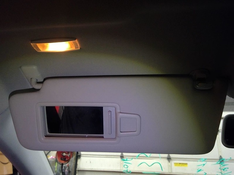 Driver Left Sun Visor Illuminated Fits 15-21 GOLF 1779947