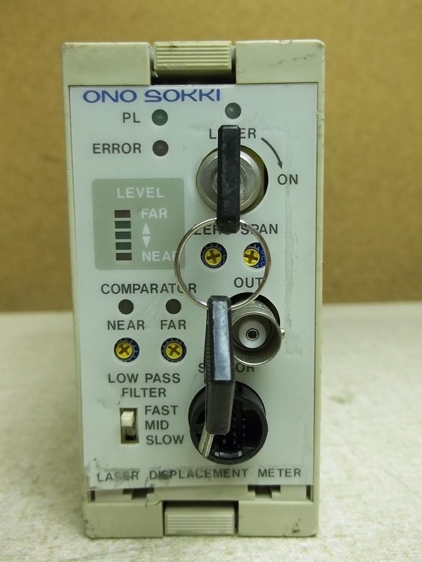 Ono Sokki Laser Displacement Meter 001229 *FREE SHIPPING*