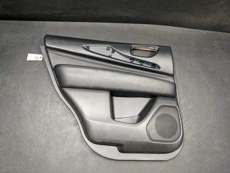 Rear Left Door Trim Panel Black 2013 Infiniti JX35 829A1-3JA0A 2014