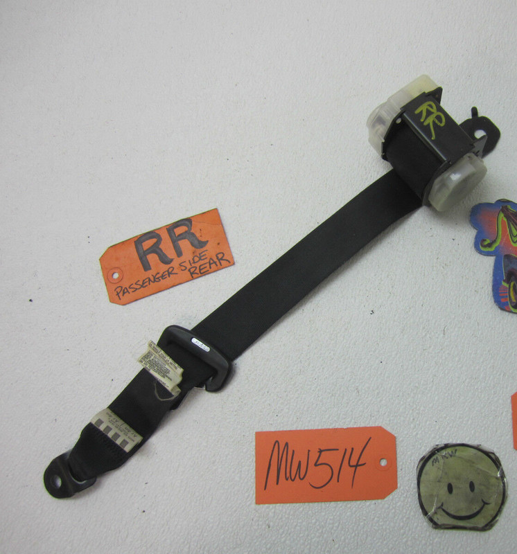 SEAT BELT SHOULDER HARNESS PASSENGER SIDE BACK REAR 02-05 TOYOTA CELICA GTS GT
