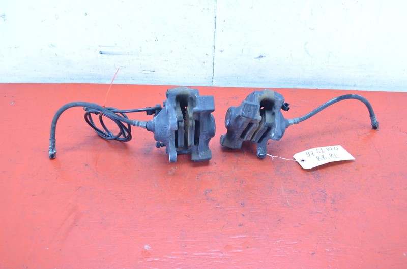 90-98 MERCEDES R129 SL320 RWD REAR LEFT / RIGHT BRAKE CALIPER SET OEM