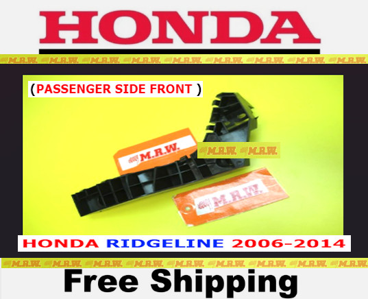 06-14 HONDA RIDGELINE for FENDER BRACKET Front BUMPER COVER CLIP RIGHT SIDE OEM