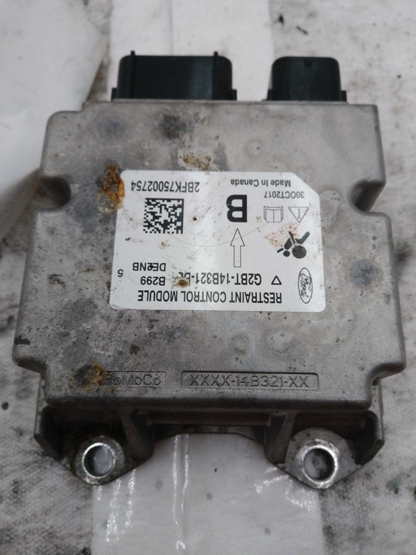 Used Air Bag Module fits: 2017 Ford Fiesta Air Bag from 10/14/13 1.6L w/o turbo