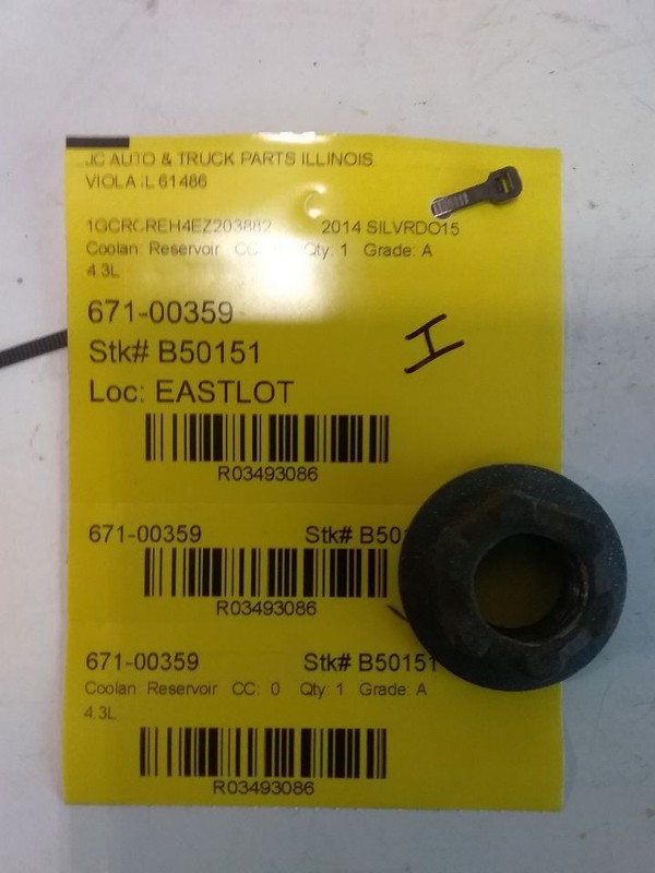 Coolant Reservoir Fits 15-20 ESCALADE 3493086