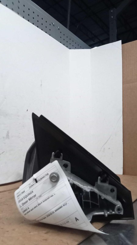 2018 Chevrolet Equinox Left Door Mirror Black OEM Used 7491911 112k Miles