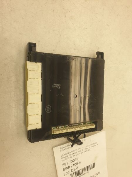 10 11 12 LEXUS HS250H MULTIPLEX NETWORK CONTROL ECM