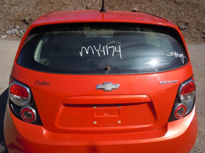 2012-2018 Chevrolet Sonic Rear Hatch Liftgate OEM U502Q