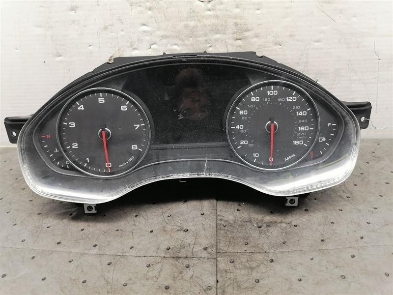 Speedometer Cluster MPH With Adaptive Cruise Opt 8T4 Fits 12-15 AUDI A6 799464