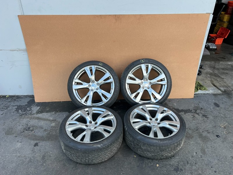 INFINITI M35H M37 M56 Q70 Q70 2011-2019 OEM RIMS WHEELS TIRES 19"X9" SET