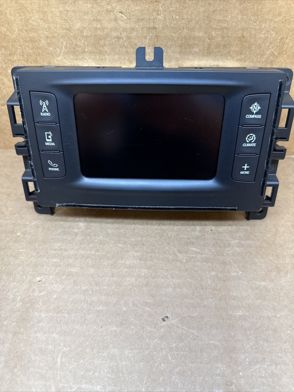 2016-2017 Chrysler 200 Jeep Cherokee Information Radio Display Screen 68237070AC