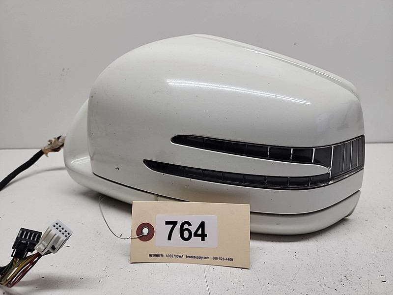 2011 2012 Mercedes GL350 ML550 Left Mirror Blind Spot Auto Dimming White LH LF
